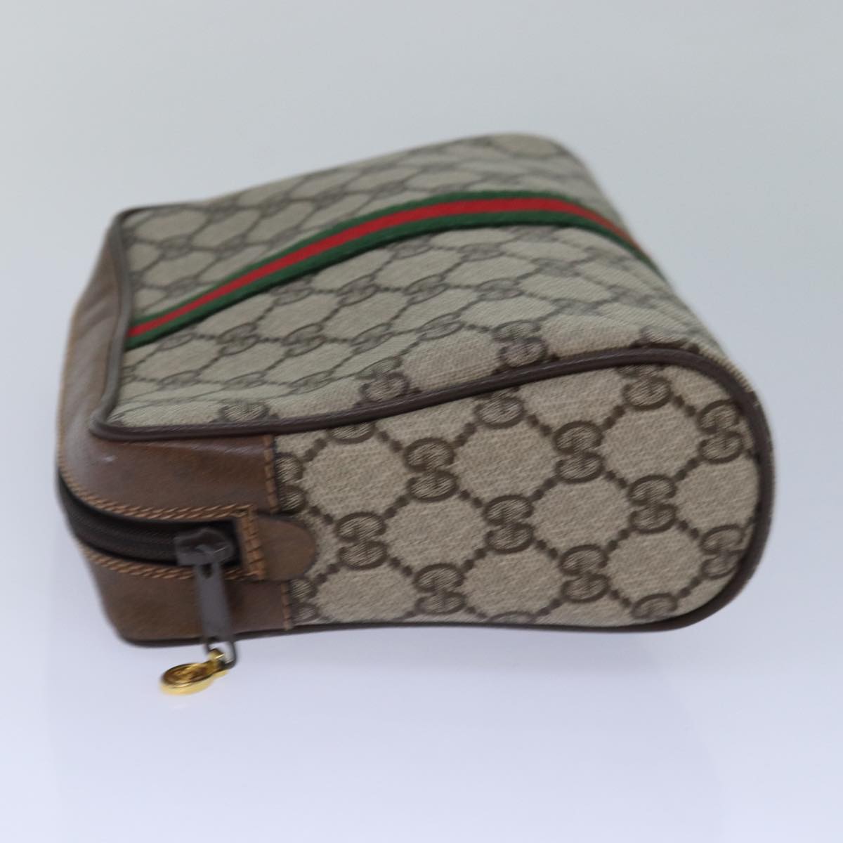 Gucci Leather Canvas Clutch