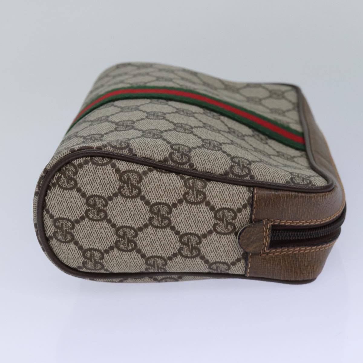 Gucci Leather Canvas Clutch