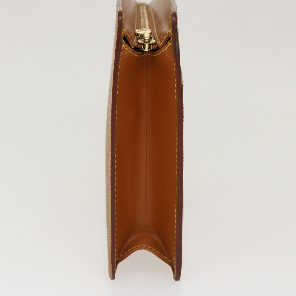 LOUIS VUITTON Epi Pochette Homme Clutch Bag Brown M52528 LV ti1017