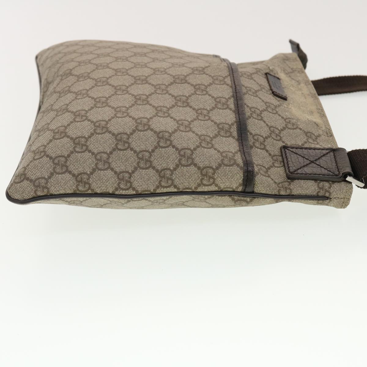 Gucci Leather Canvas Shoulder Bag