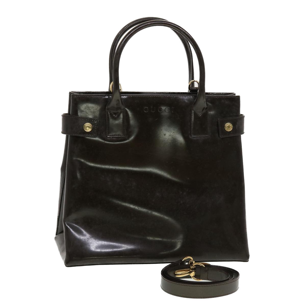 Gucci Leather Shoulder Bag