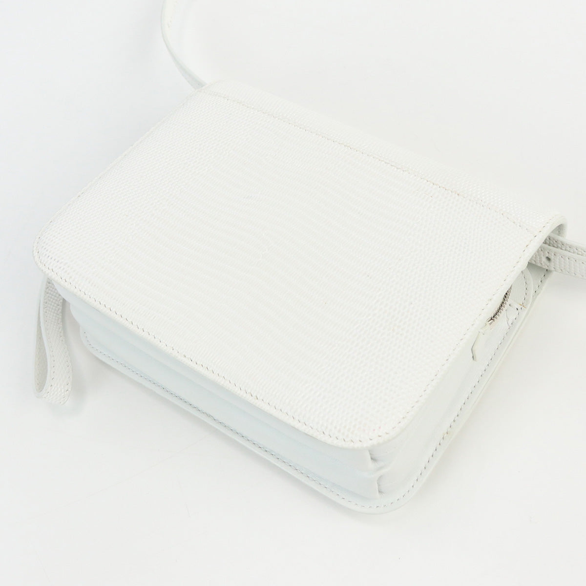 BALENCIAGA 618156 Shoulder Bag Diagonal leather white Women