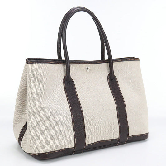 HERMES Garden party PM Tote Bag beige Women