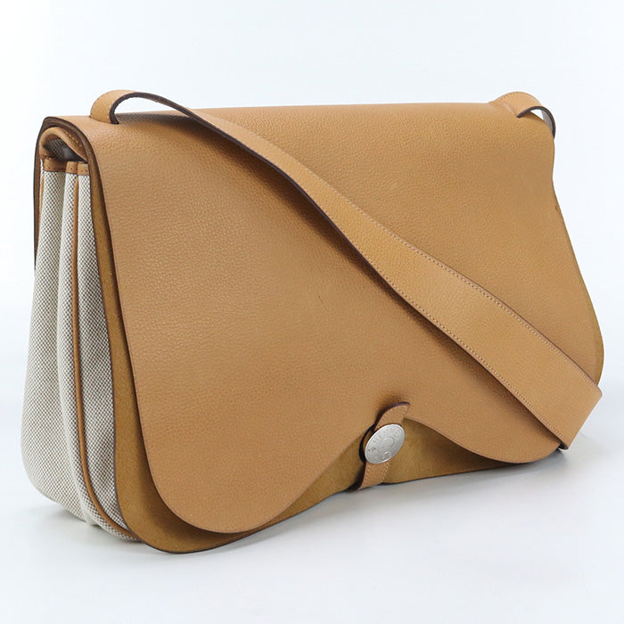 HERMES Sac Colorado GM Shoulder Bag Tower ash beige Women