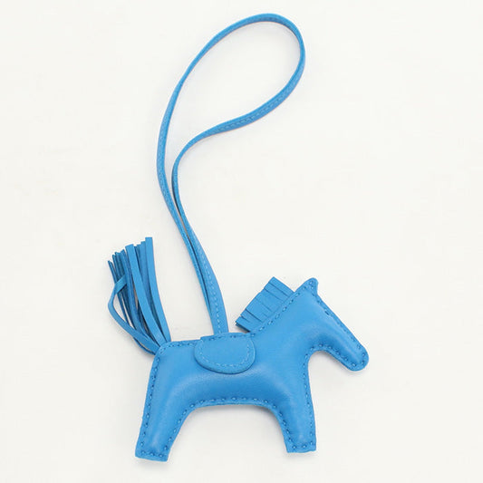 HERMES Rodeo PM Bag charm blue unisex