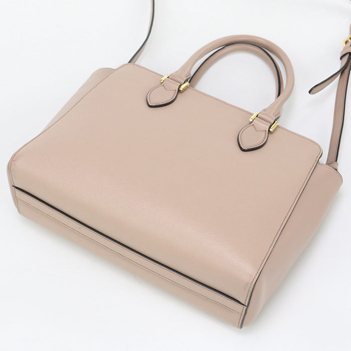 PRADA handbag Handbag Shoulder bag leather Pink Women