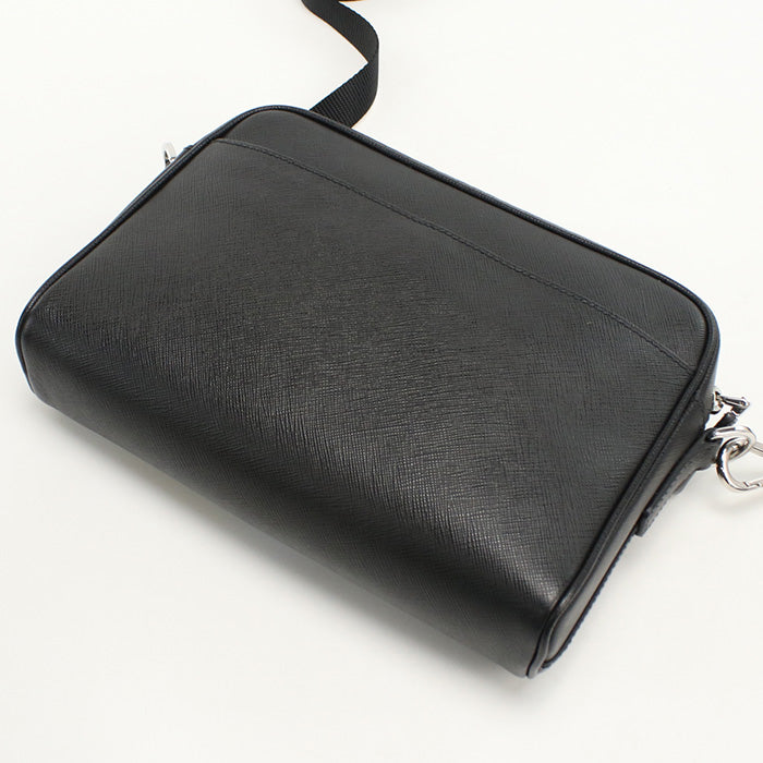 PRADA With logo Safiano Shoulder Bag leather mens(unisex)