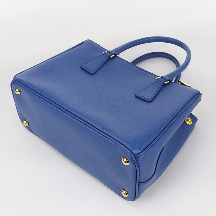PRADA Tote Bag Safiano 2WAYTote Bag leather blue Women