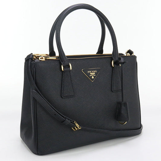 PRADA Tote Bag Galleria 2WAYTote Bag leather black Women