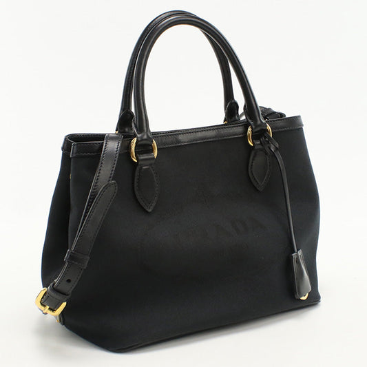 PRADA UCW Tote Bag canvas black Women