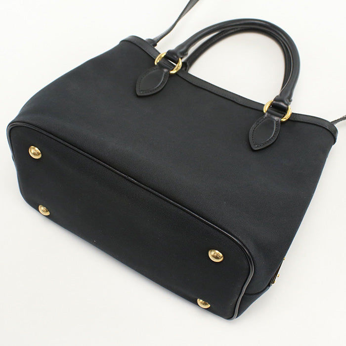 PRADA UCW Tote Bag canvas black Women