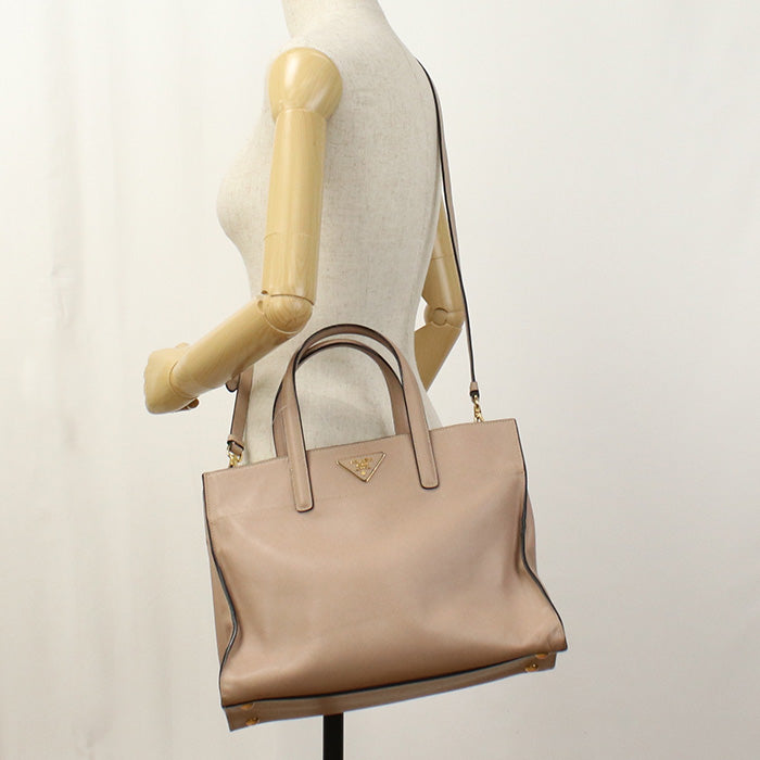 PRADA Tote Bag/Safiano leather pink Women