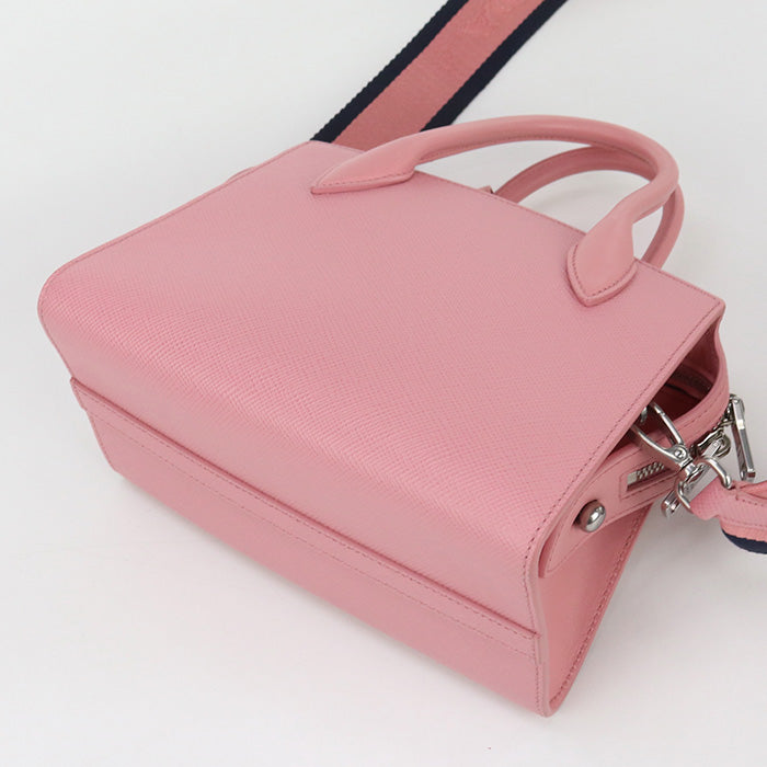 PRADA Handbag Safiano 2way handbag leather pink Women
