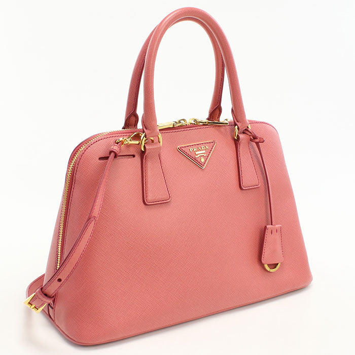PRADA Handbag Safiano handbag leather pink Women