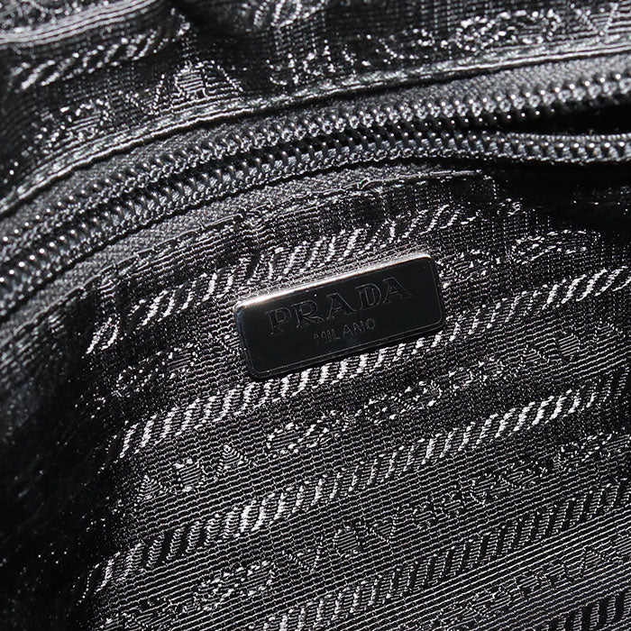 PRADA Pouch Nylon black Women