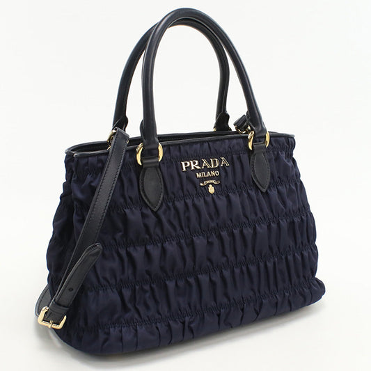 PRADA Tote Bag Nylon/2WAYTote Bag navy Women
