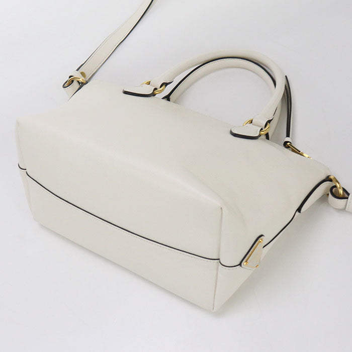 PRADA Handbag leather white Women