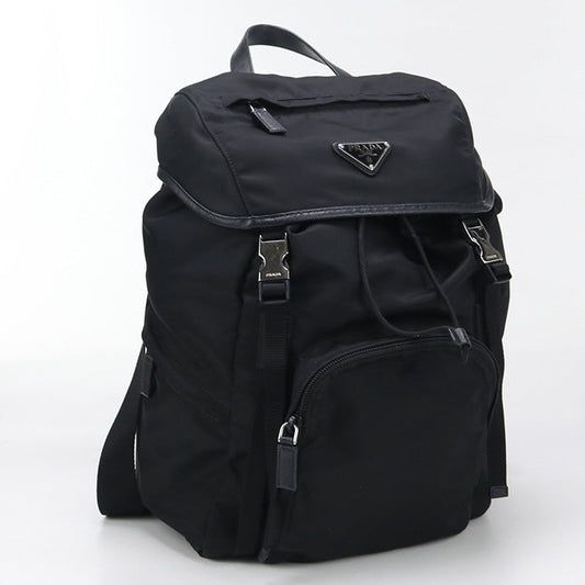 PRADA Backpack Backpack Nylon black Women