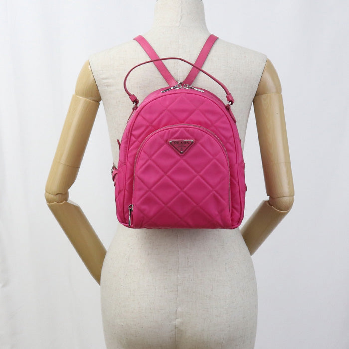 PRADA Backpack Backpack Nylon pink Women