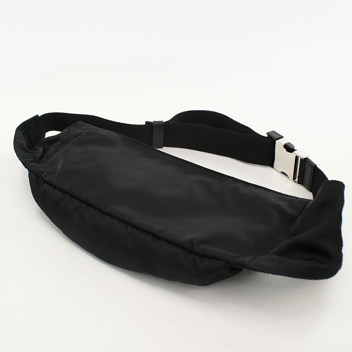 PRADA Belt bag body Nylon black mens