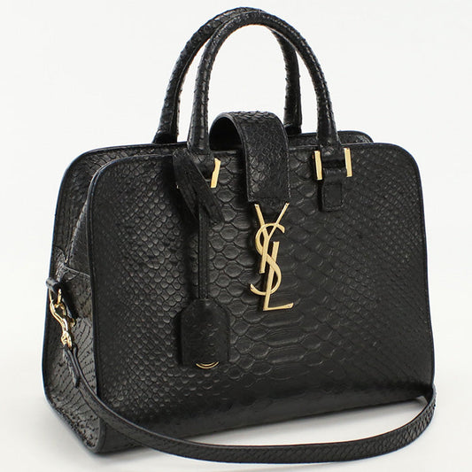 SAINT LAURENT 568853 Tote Bag Baby Kabas Tote Bag leather black Women