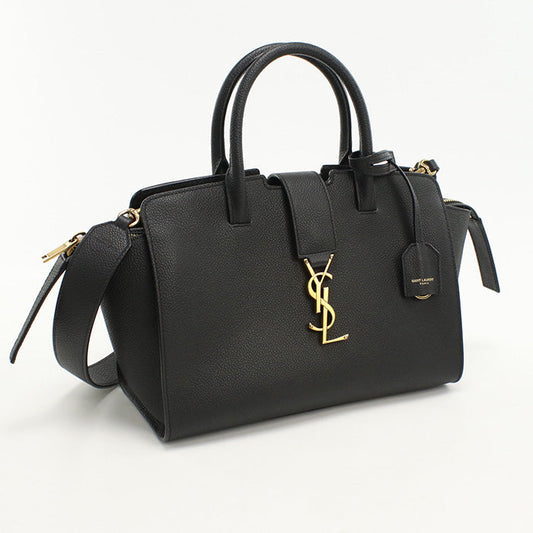 SAINT LAURENT 436832 Handbag Monogram Saint Laurent Downtown handbag leather black Women