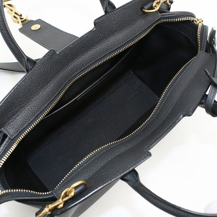 SAINT LAURENT 436832 Handbag Monogram Saint Laurent Downtown handbag leather black Women