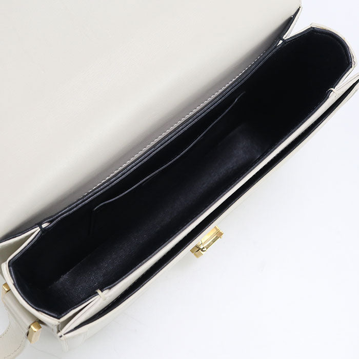 SAINT LAURENT 634305 Solferino Shoulder Bag leather white Women
