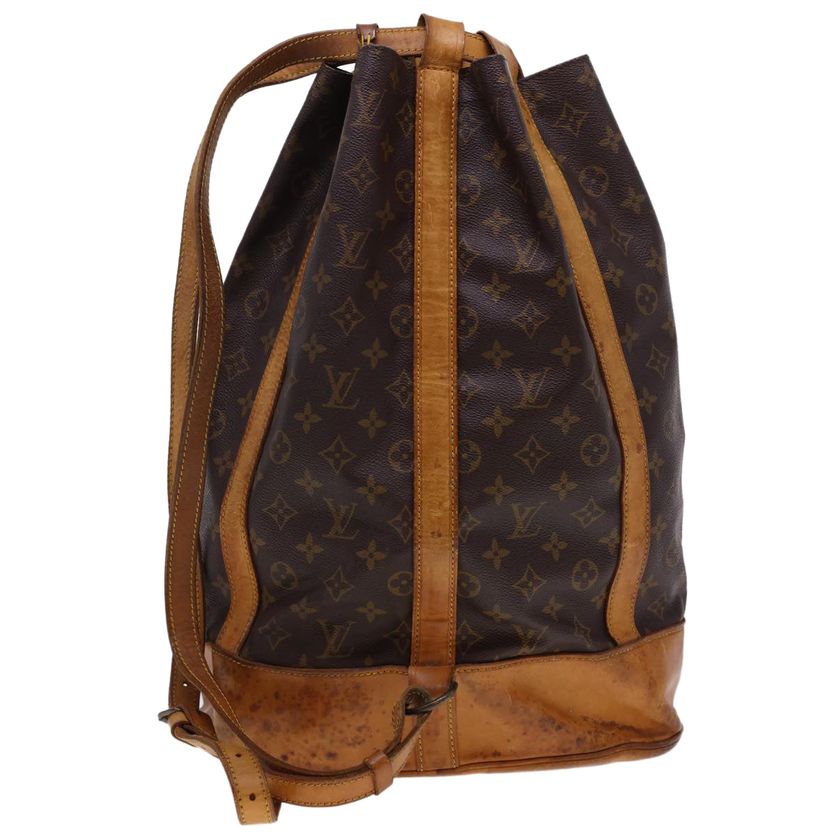 LOUIS VUITTON Monogram Randonnee GM Shoulder Bag M42244 LV uy101