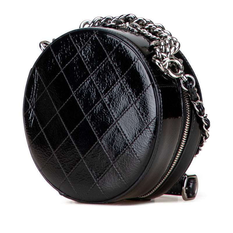 Chanel Coco Mark Patent Leather 2way Shoulder Bag