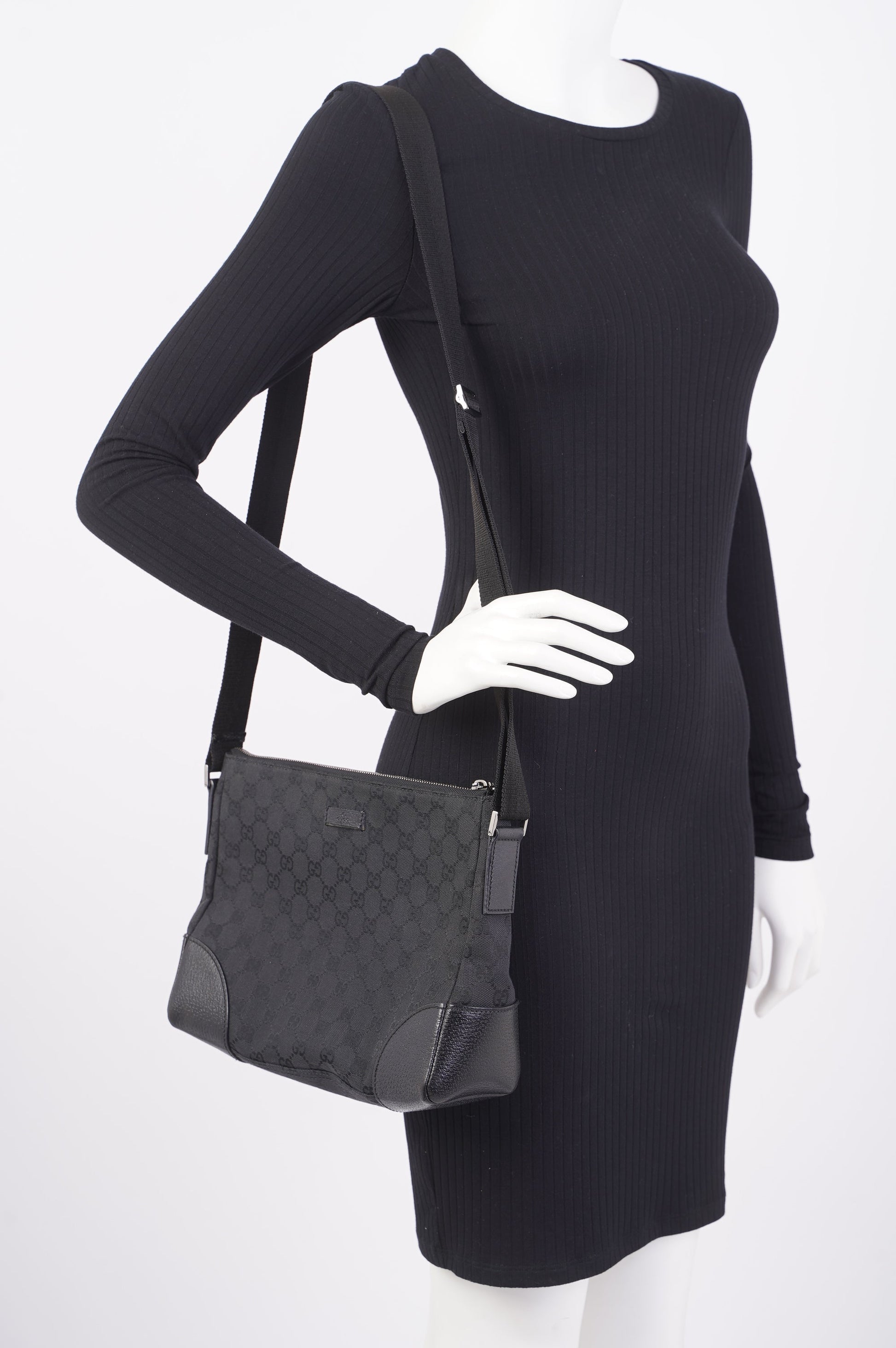 Gucci Lou Canvas Crossbody