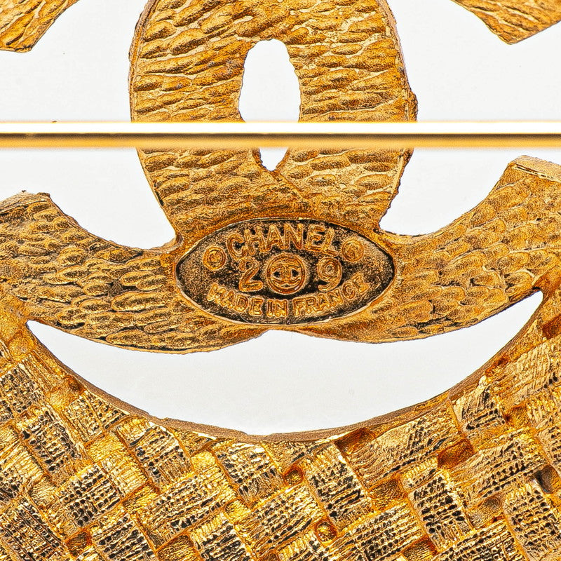 Chanel Coco Mark Brooch Classic Flap Tote