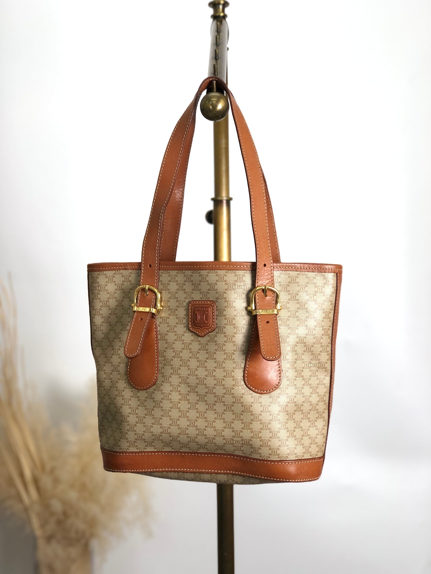 CELINE Handbag Totebag Beige dvaj7z