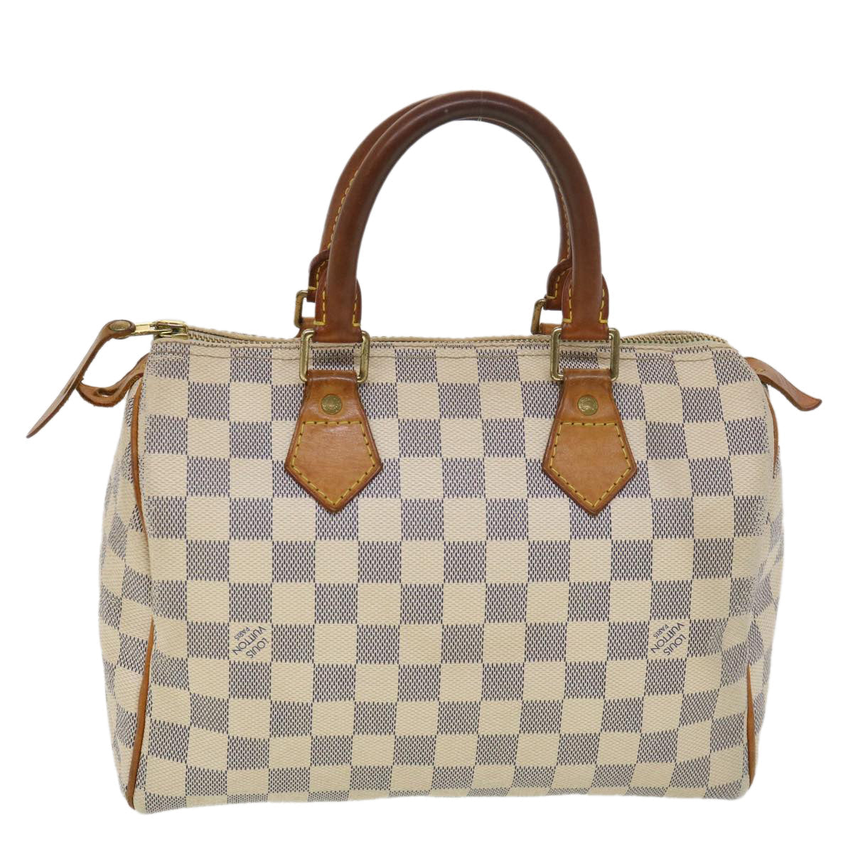LOUIS VUITTON Damier Azur 25 Hand Bag N41534 LV yb064