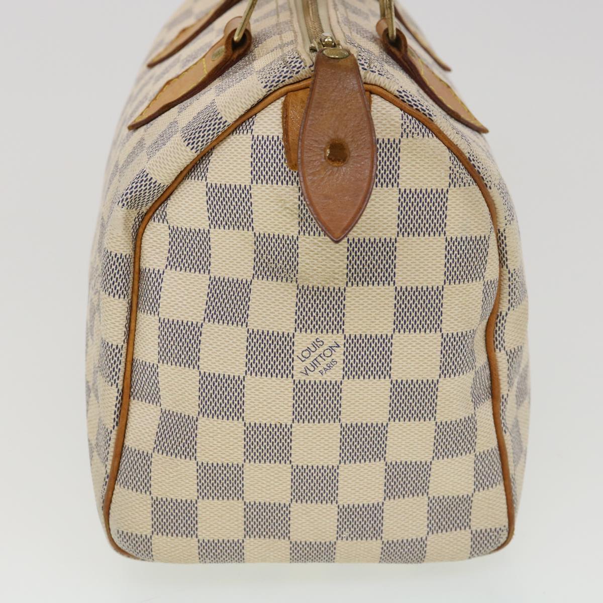 LOUIS VUITTON Damier Azur 25 Hand Bag N41534 LV yb064