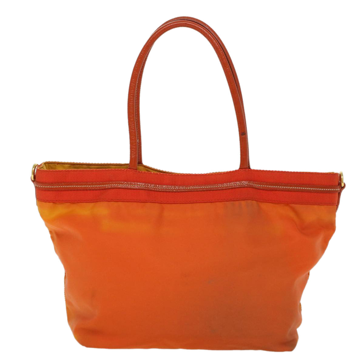 Prada Tote Bag Nylon Orange