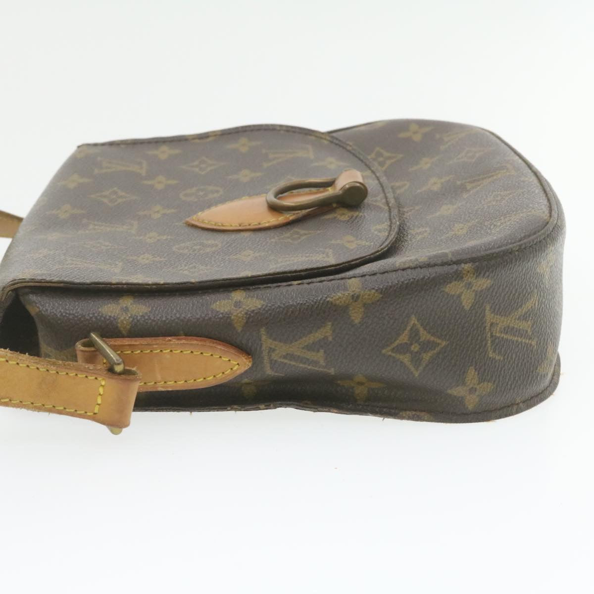LOUIS VUITTON Monogram Saint Cloud GM Shoulder Bag LV Auth yk1229