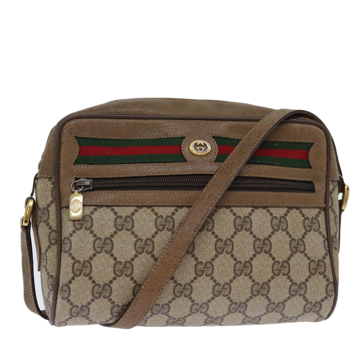 Gucci Canvas Shoulder Bag