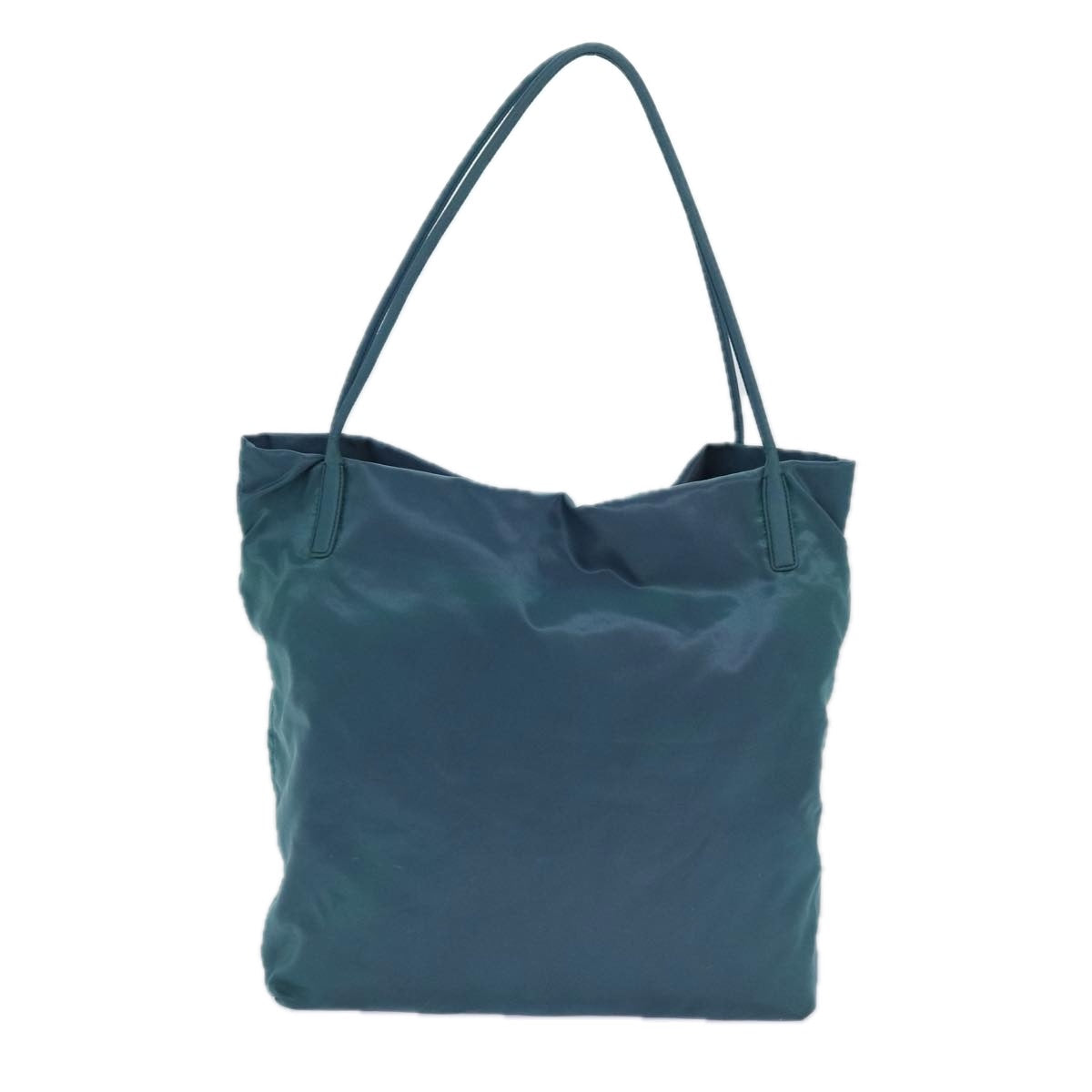 PRADA Tote Bag Nylon Blue Auth