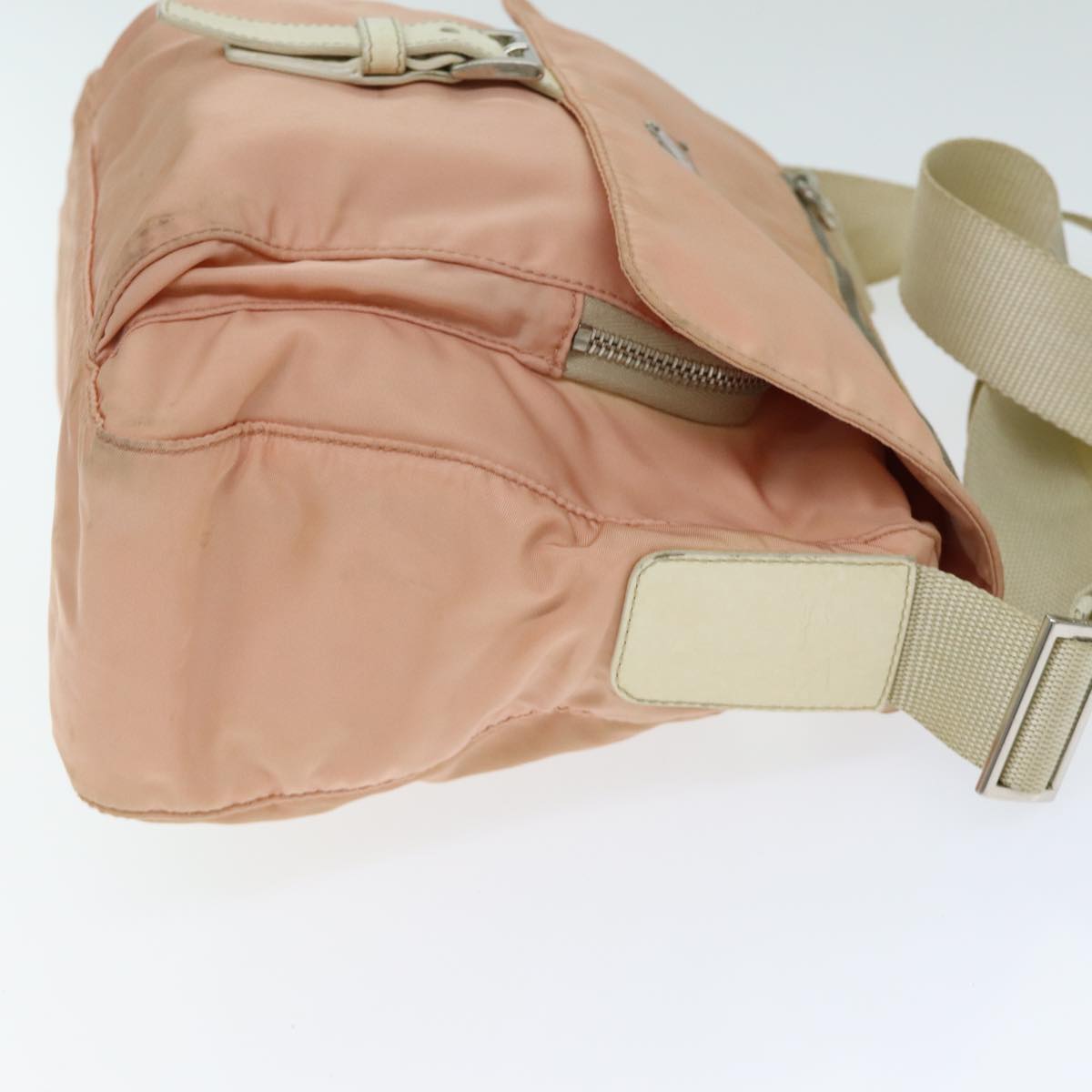 PRADA Shoulder Bag Nylon Pink Auth