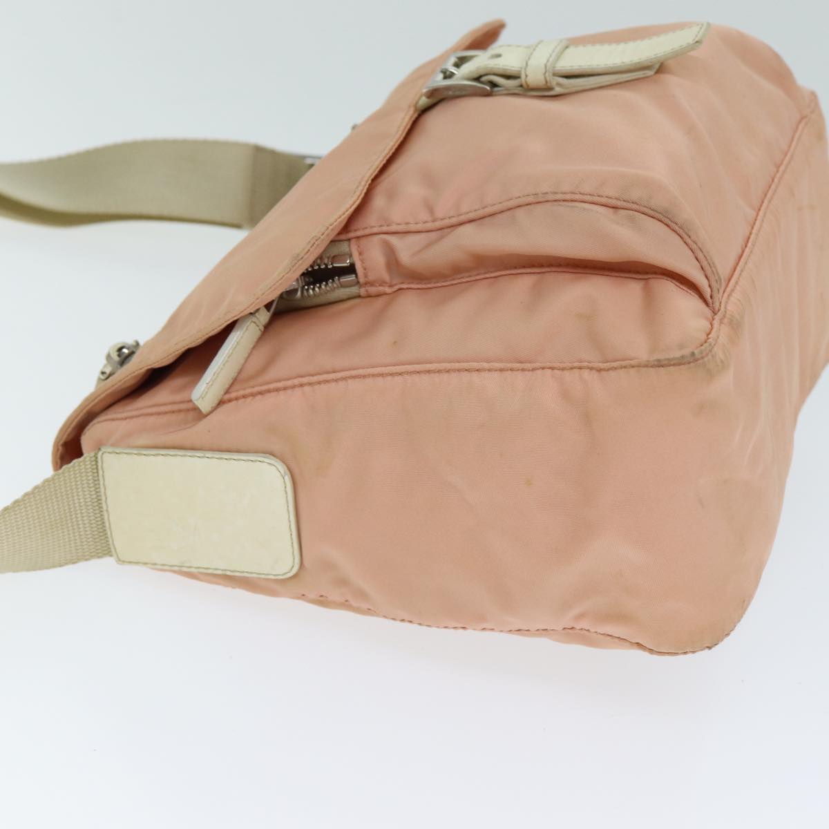 PRADA Shoulder Bag Nylon Pink Auth