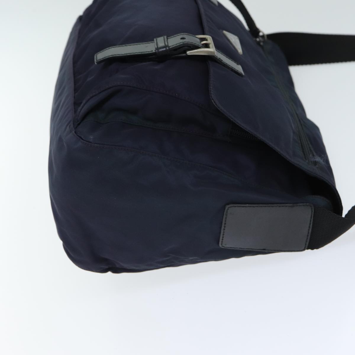 PRADA Shoulder Bag Nylon Purple Auth