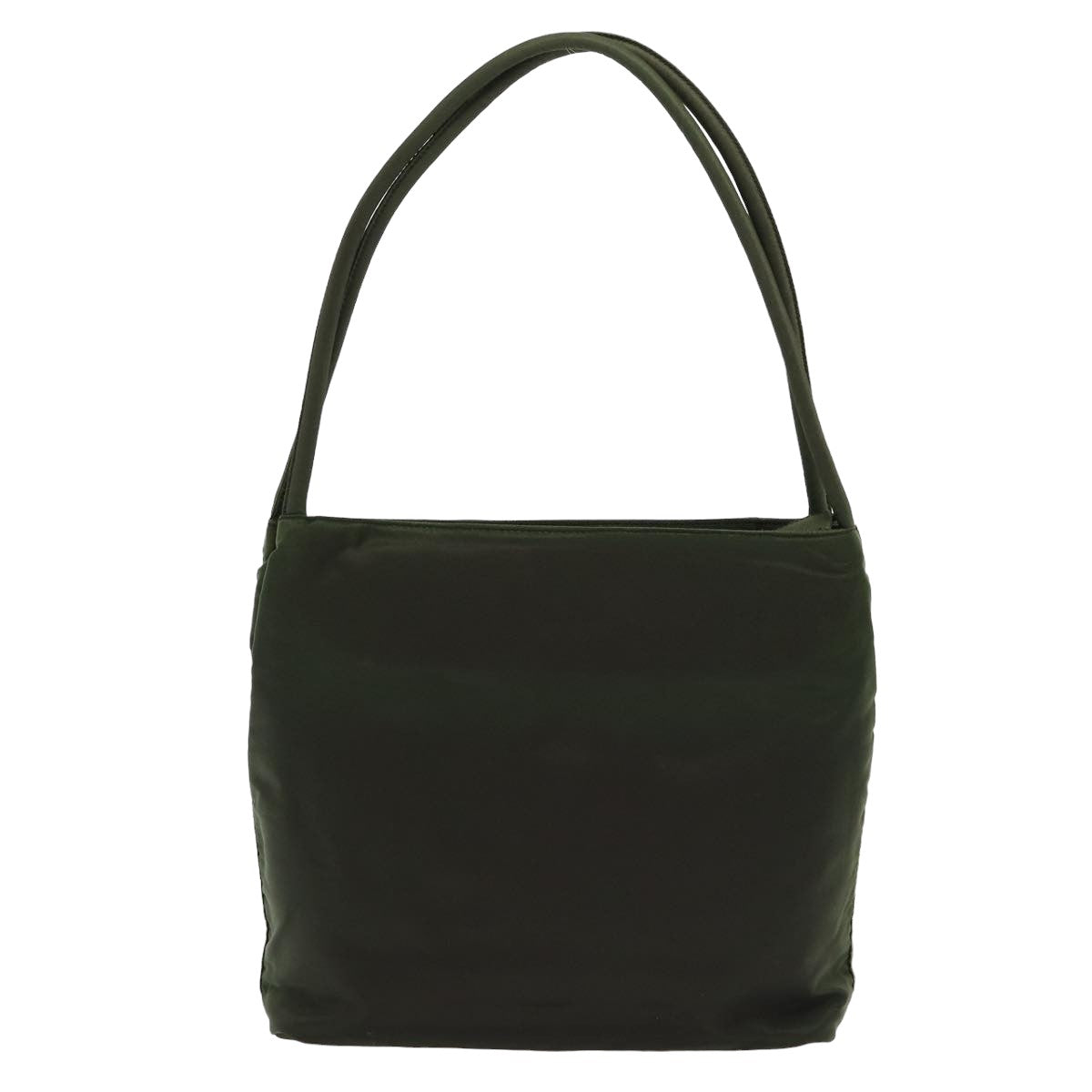 PRADA Shoulder Bag Nylon Khaki Auth