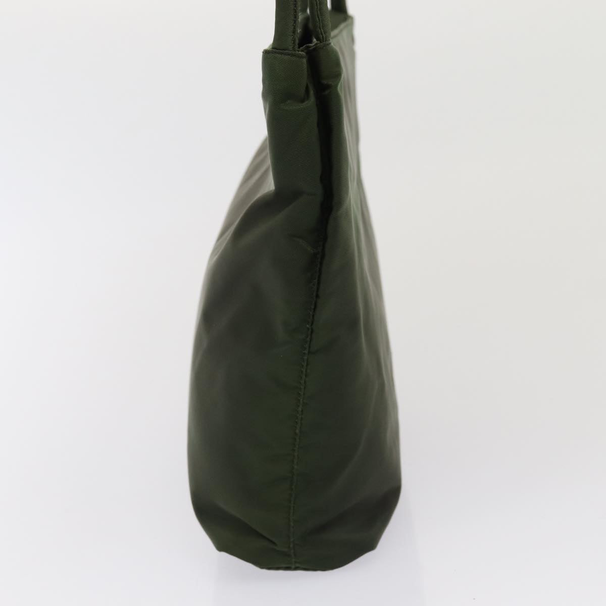 PRADA Shoulder Bag Nylon Khaki Auth