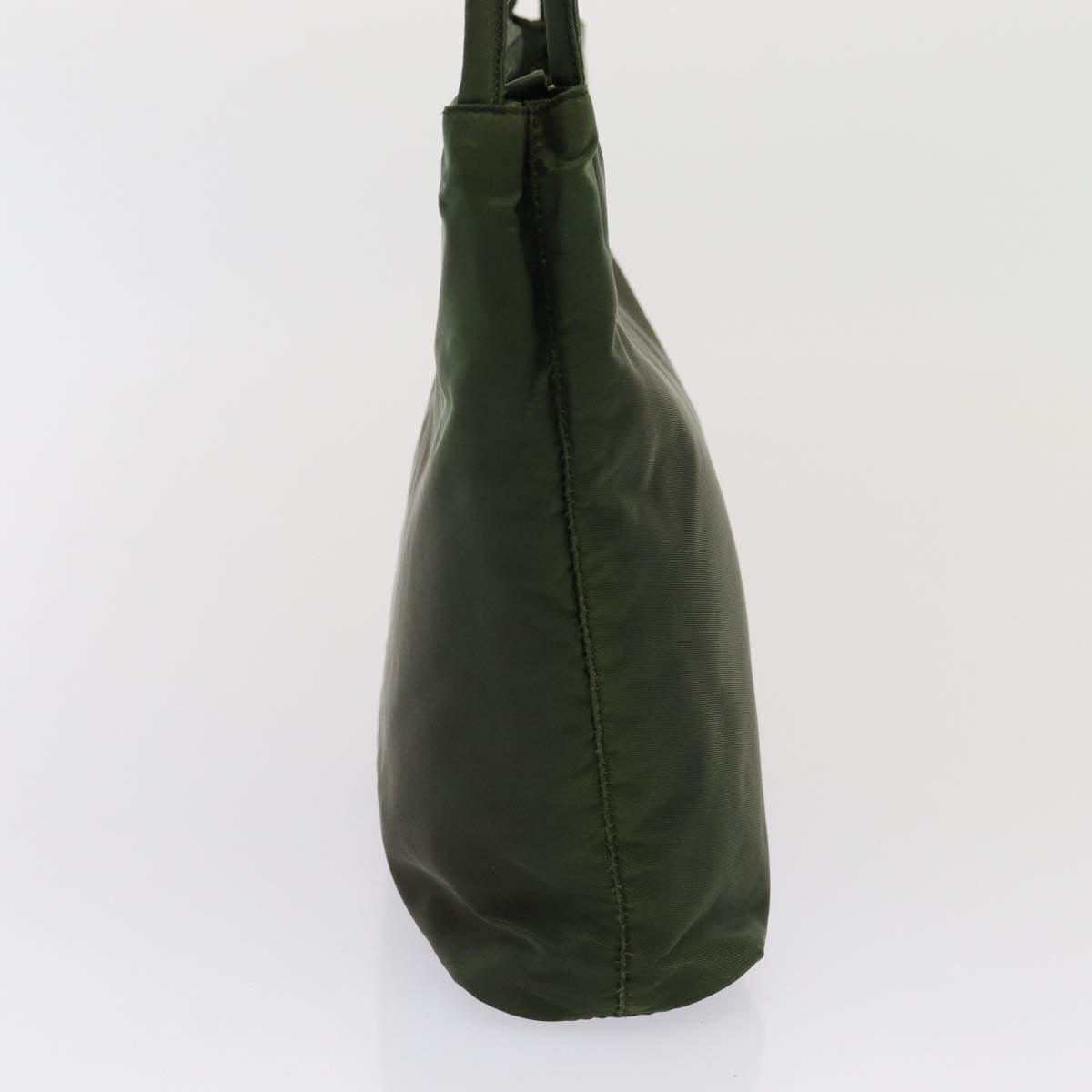 PRADA Shoulder Bag Nylon Khaki Auth