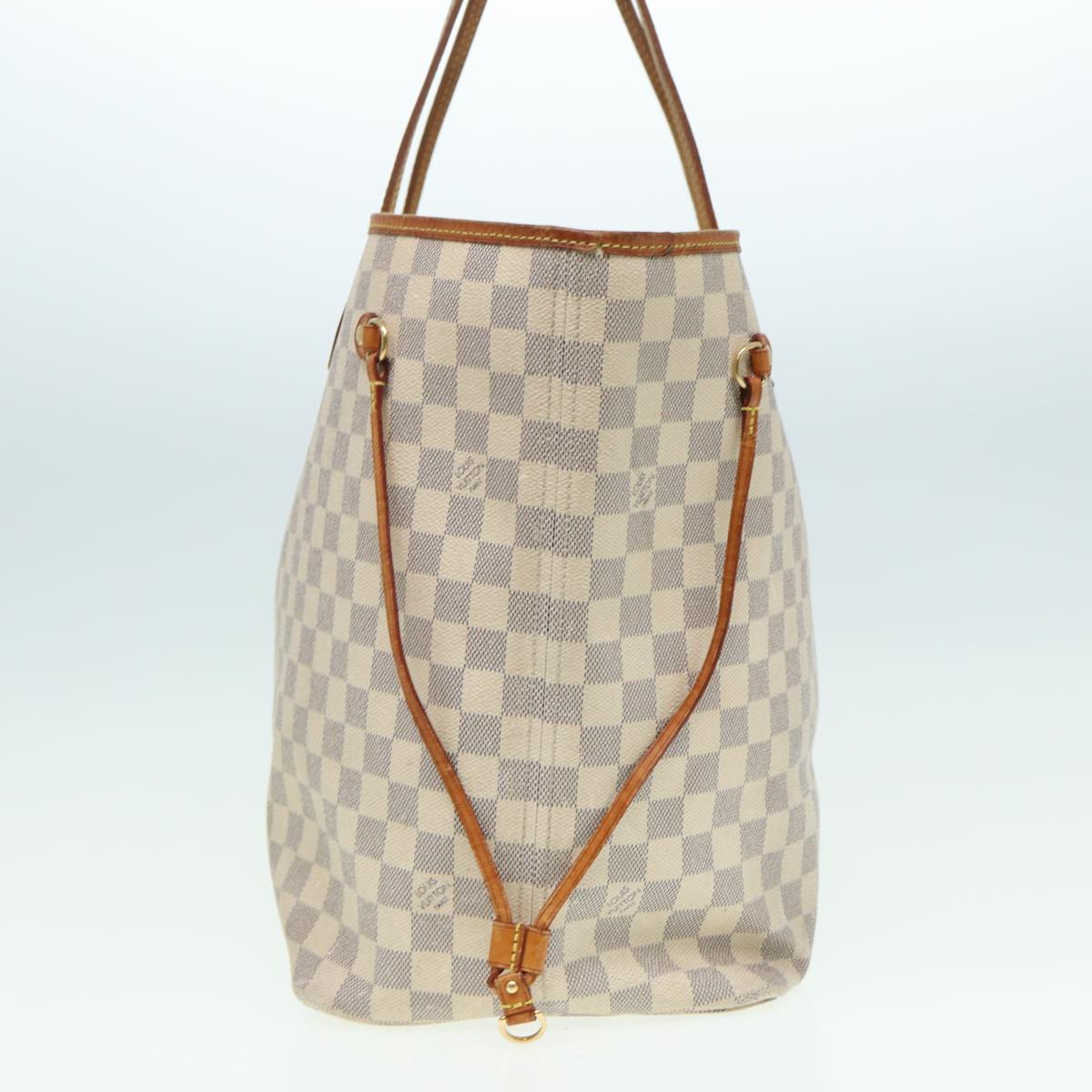 LOUIS VUITTON Damier Azur Neverfull GM Tote Bag N41360 LV Auth yk13830
