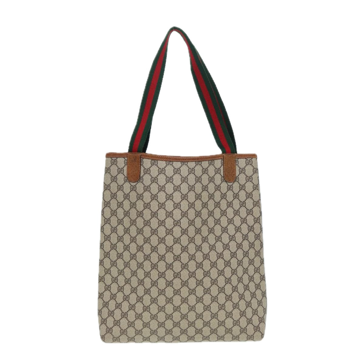 Gucci Leather Canvas Tote