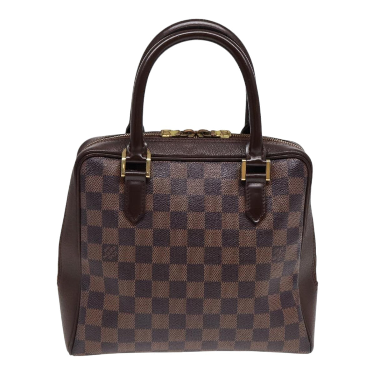 LOUIS VUITTON Damier Ebene Brera Hand Bag LV Auth yk14329