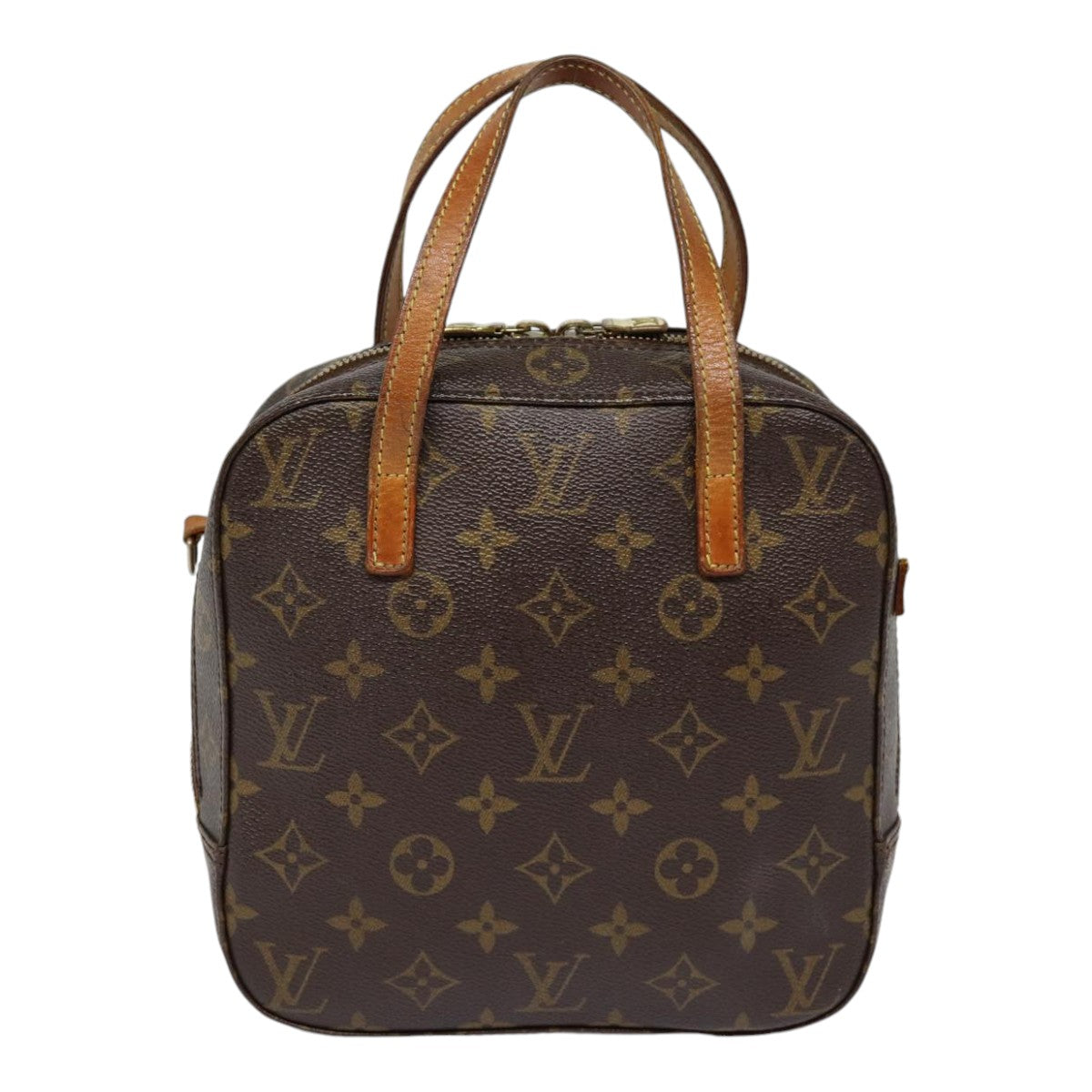 LOUIS VUITTON Monogram Spontini Hand Bag 2way LV Auth yk14416