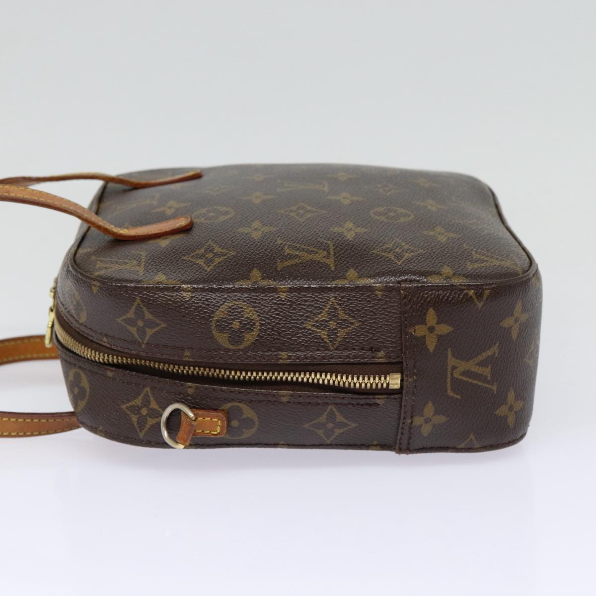 LOUIS VUITTON Monogram Spontini Hand Bag 2way LV Auth yk14416